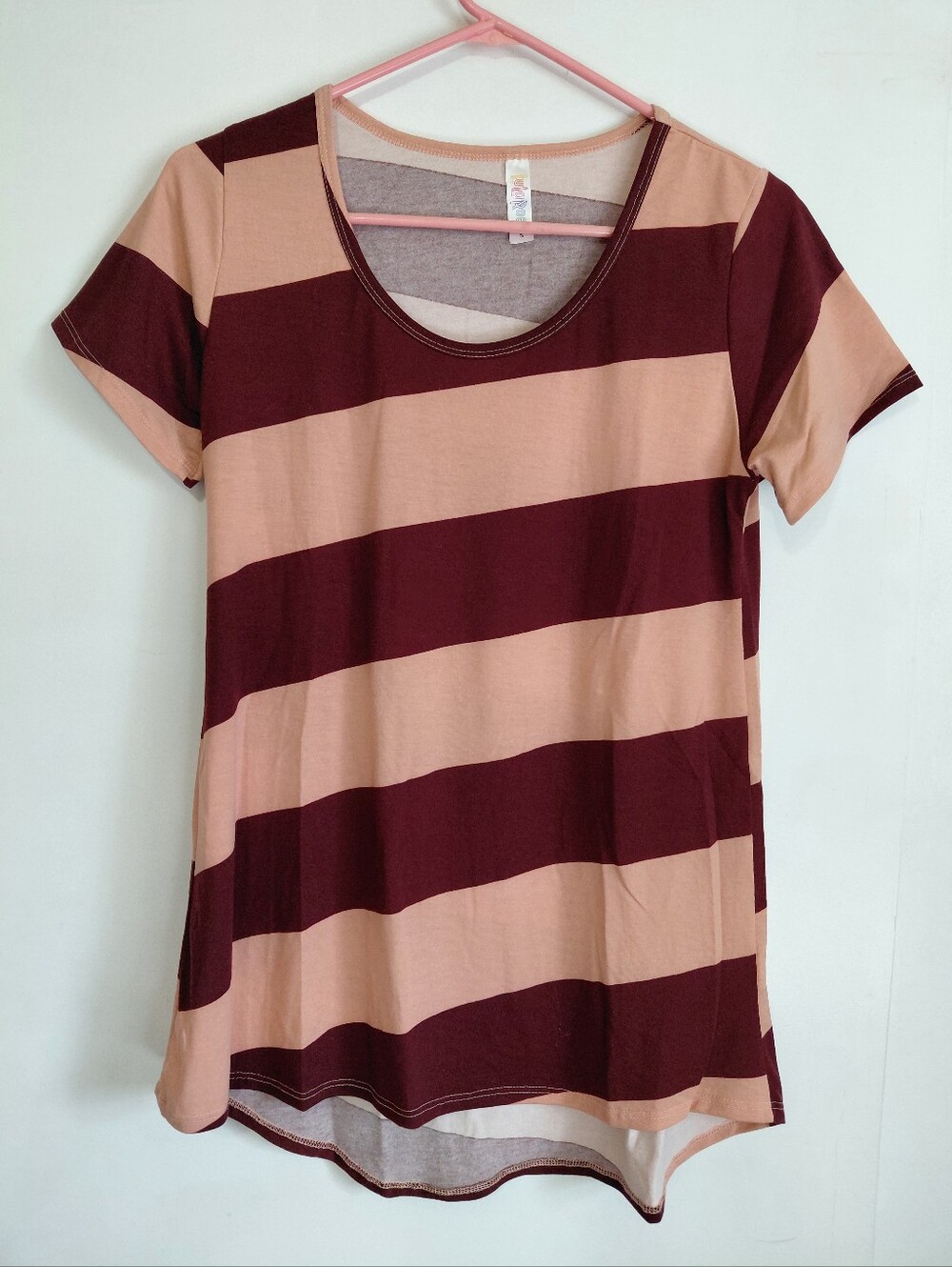 Lularoe Classic T Striped Top Small